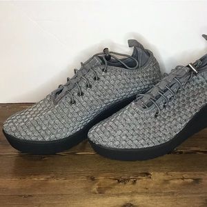 Steven Steve Madden Sz 10 Silver Platform Shoes